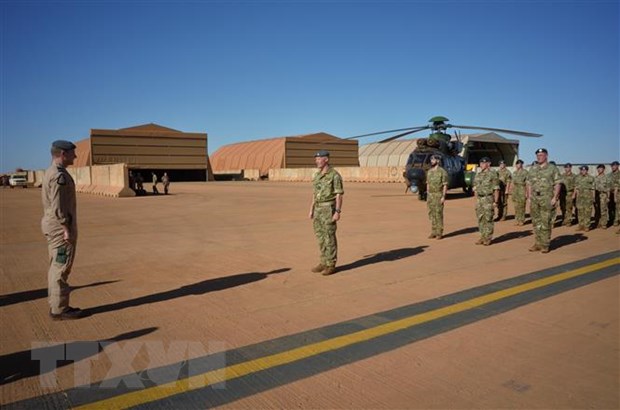 Anh chính thức thông báo rút khỏi sứ mệnh quân sự của EU Binh sĩ Anh tại Gao, Mali, ngày 15-12-2019. Nguồn: AFP/TTXVN