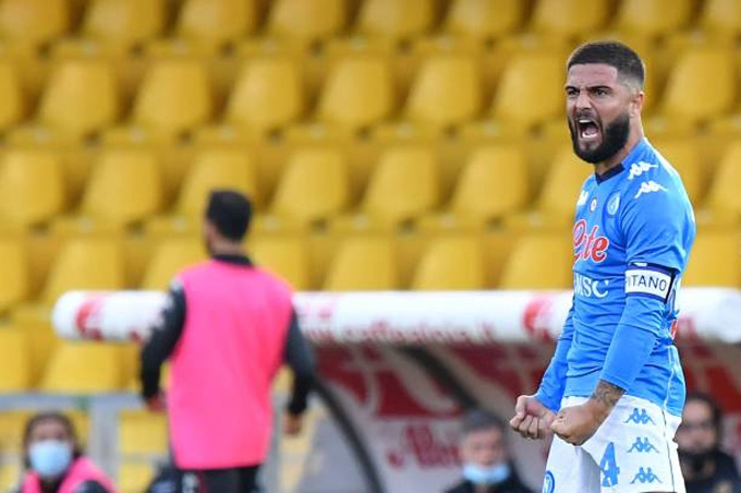 Lorenzo Insigne là người ghi bàn gỡ hòa 1-1 ở phút 60