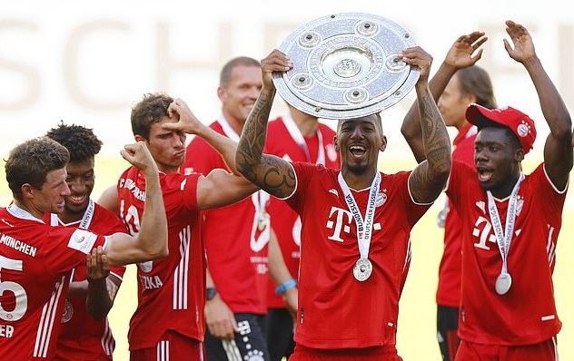 Boateng giành 8 Bundelisga và 2 Champions League trong 9 năm khoác áo Bayern Munich