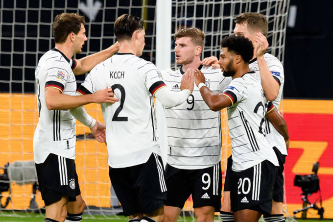 Werner ghi liền 2 bàn để ấn định tỷ số 3-1 cho Đức