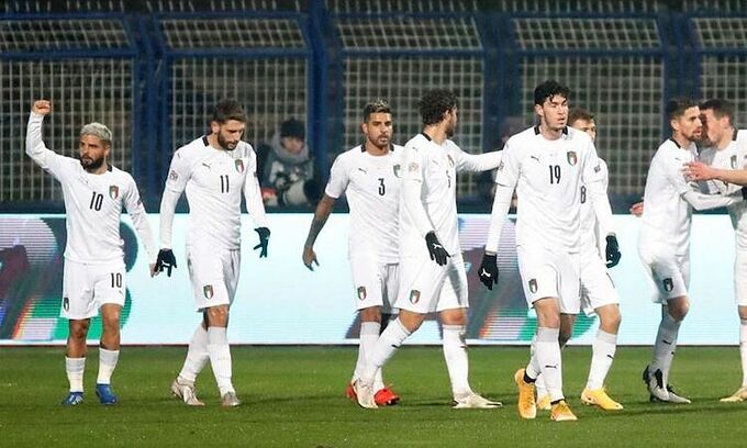 Italy sẽ đăng cai vòng bán kết Nations League. Ảnh: AP