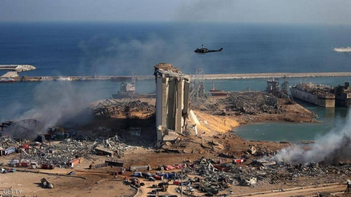 Lebanon yêu cầu Quốc hội điều tra các bộ trưởng liên quan tới vụ nổ cảng Beirut Toàn cảnh vụ nổ ở cảng Beirut ngày 4-8-2020. Ảnh: Getty