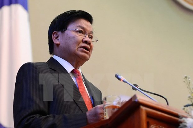 Thủ tướng Lào đồng chủ trì Kỳ họp Ủy ban liên Chính phủ Việt-Lào Thủ tướng Chính phủ nước Cộng hòa Dân chủ Nhân dân Lào Thongloun Sisoulith. (Nguồn: THX/TTXVN)