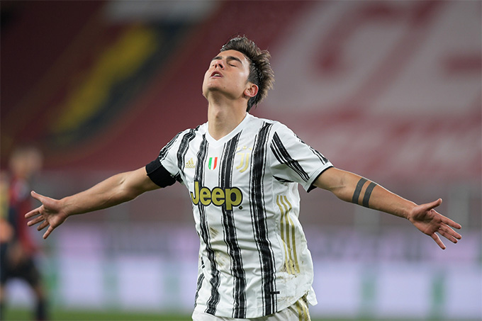 Dybala mở tỷ số