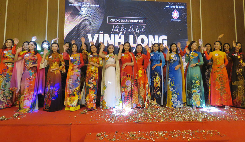 25 thí sinh vào vòng chung kết cuộc thi “Người đẹp du lịch Vĩnh Long” Các thí sinh được chọn vào vòng thi chung kết sắp tới.