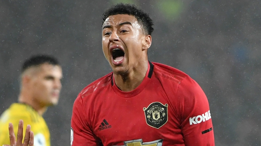 Lingard trong màu áo Man United