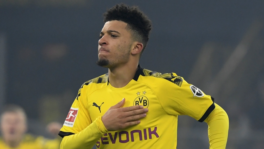 Sancho trong màu áo Dortmund