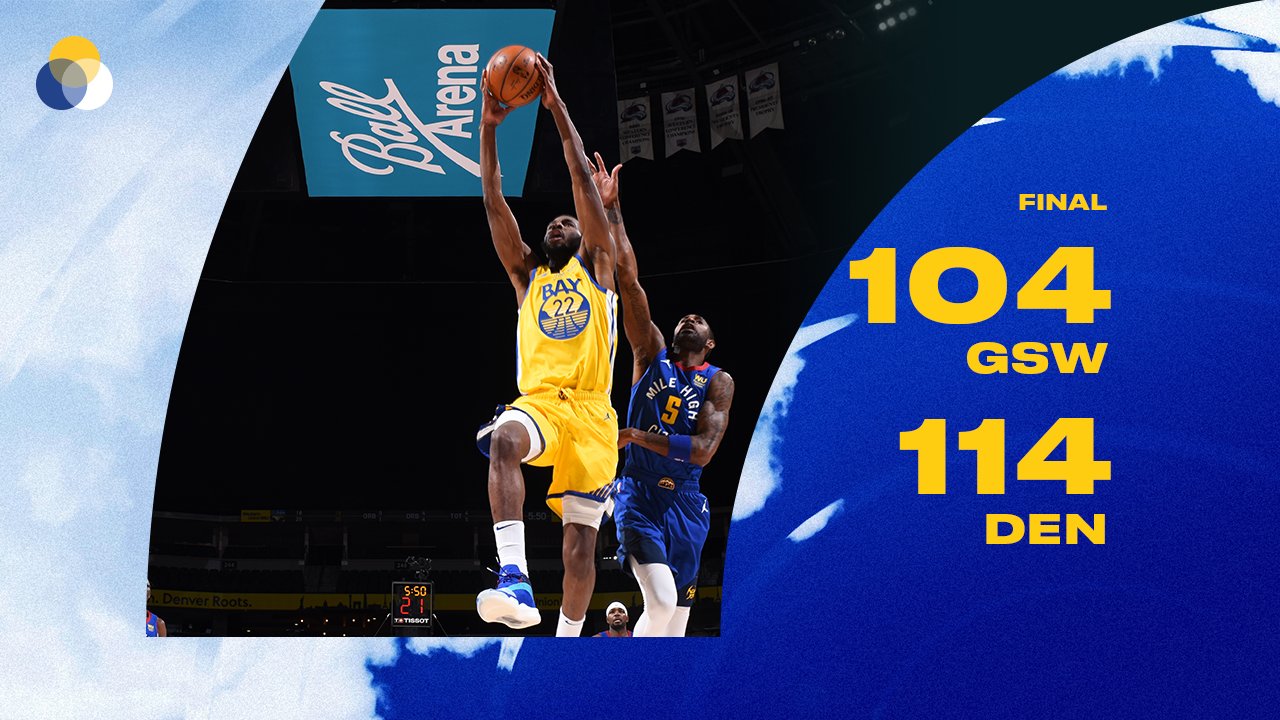 Ghi đến 35 điểm, Stephen Curry vẫn không thể giúp Warriors lội ngược dòng trước Denver Nuggets
