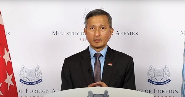 Ngoại trưởng Singapore Vivian Balakrishnan. (Nguồn: mothership.sg)