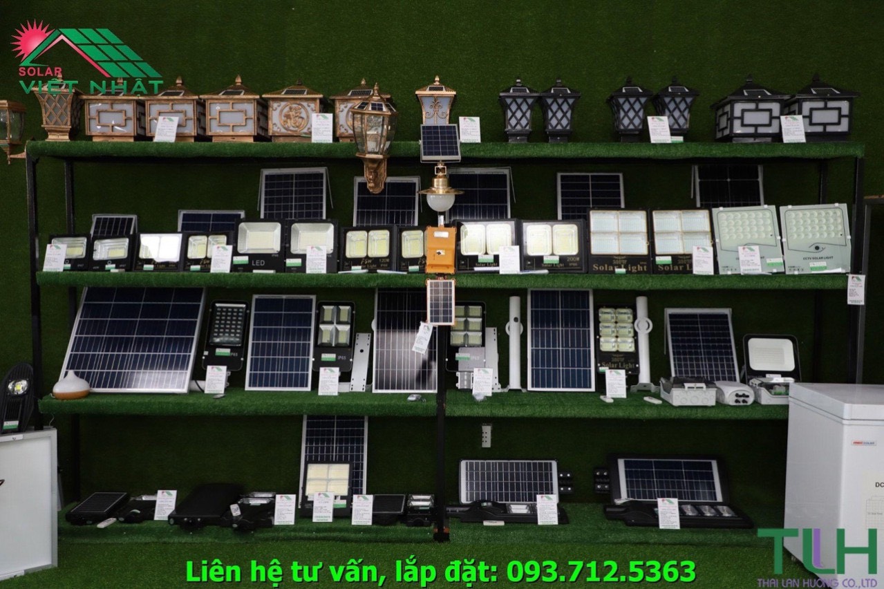 Các sản phẩm đèn led năng lượng mặt trời tại Solar Việt Nhật.