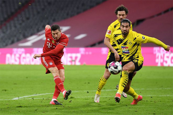 Lewandowski mới thực sự là ngôi sao của trận Bayern vs Dortmund