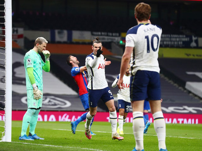 Quỷ đỏ kéo sập mạch thắng của Man City Bale và Kane cùng nhau lập cú đúp ở trận Tottenham - Palace