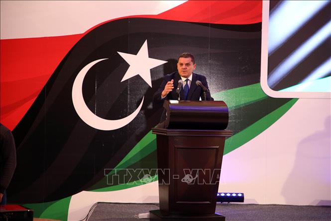 Thủ tướng lâm thời của Libya Abdul Hamid Dbeibah. Ảnh: THX/TTXVN