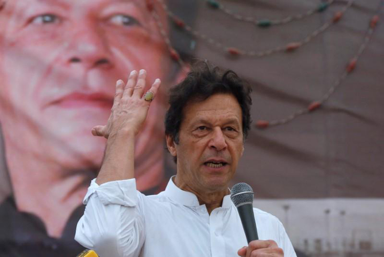 Thủ tướng Pakistan Imran Khan. Ảnh: Reuters