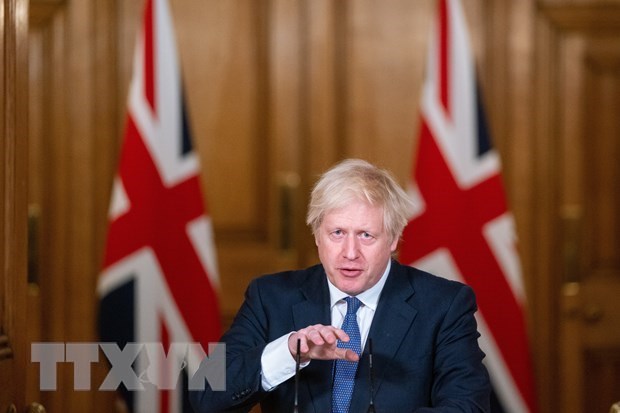 Thủ tướng Vương quốc Anh Boris Johnson. (Ảnh:TTXVN)