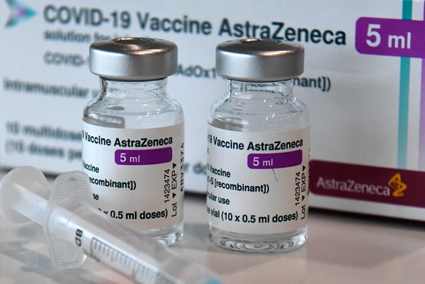 Vaccine ngừa COVID-19 của AstraZeneca. Ảnh: AFP/TTXVN