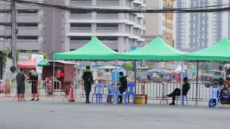 Lệnh giới nghiêm tại Phnom Penh, Campuchia có hiệu lực từ ngày 1-4-2021. Ảnh: Phnom Penh Post