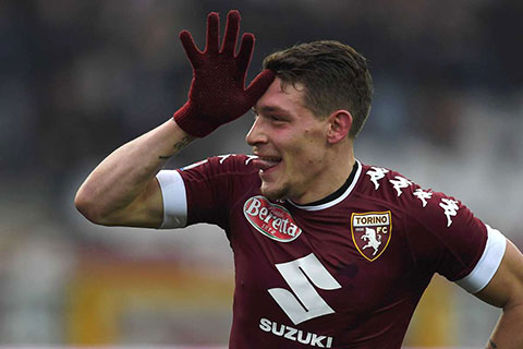 Andrea Belotti vào tầm ngắm của cả Milan và AS Roma