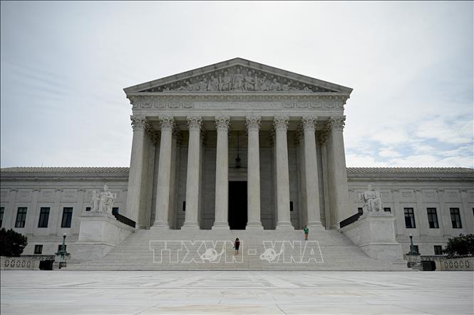 Trụ sở Tòa án tối cao Mỹ tại Washington, DC. Ảnh: AFP/TTXVN