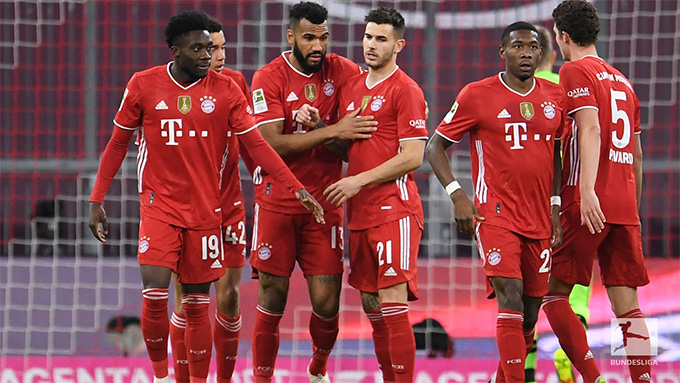 Bayern chỉ còn cách chức vô địch 1 trận thắng