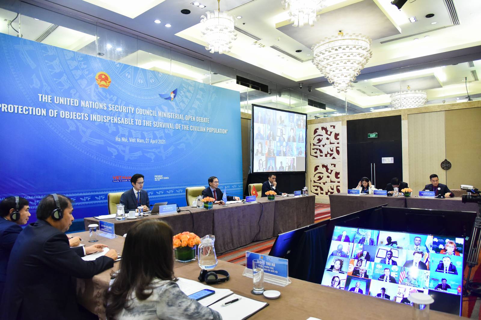Hội đồng Bảo an Liên hợp quốc thông qua Nghị quyết Việt Nam đề xuất Phiên thảo luận mở cấp Bộ trưởng HĐBA LHQ.