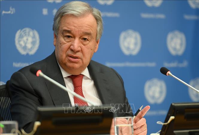 Tổng Thư ký Liên hợp quốc Antonio Guterres. Ảnh: AFP/TTXVN