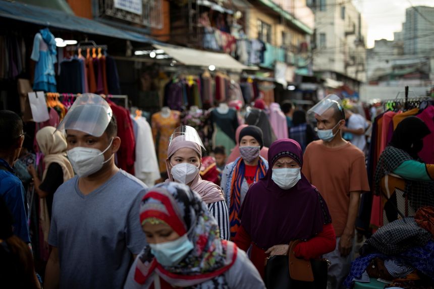 Dịch tại Philippines đang có chiều hướng dịu đi. Ảnh: Straits Times