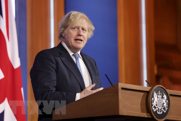 Thủ tướng Anh Boris Johnson. (Ảnh: AFP/TTXVN)