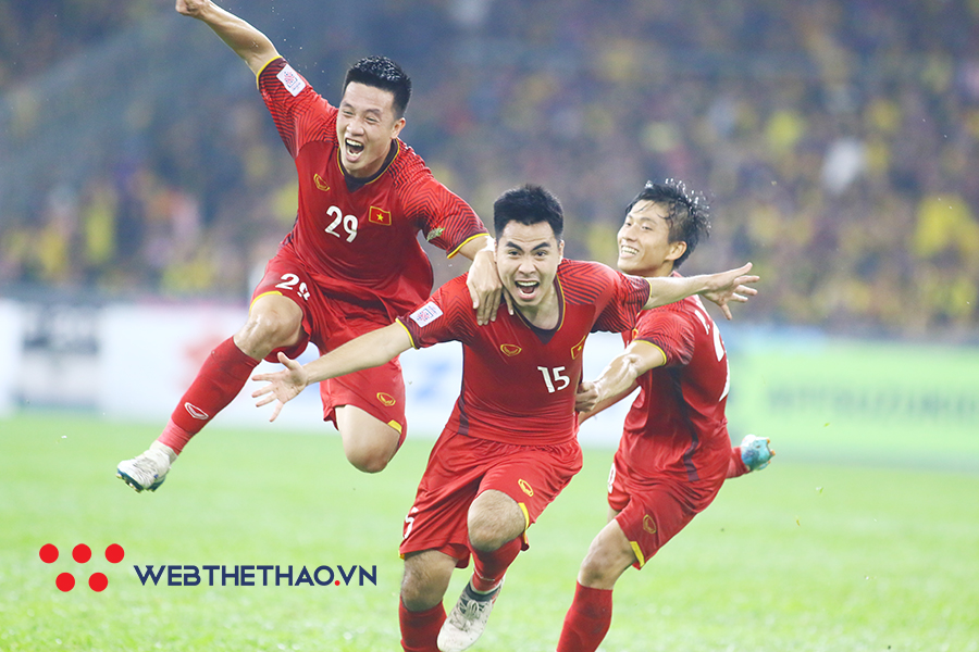 Ở BXH FIFA tháng 5-2021, ĐT Việt Nam số 1 khu vực Đông Nam Á, hơn Thái Lan 14 bậc.