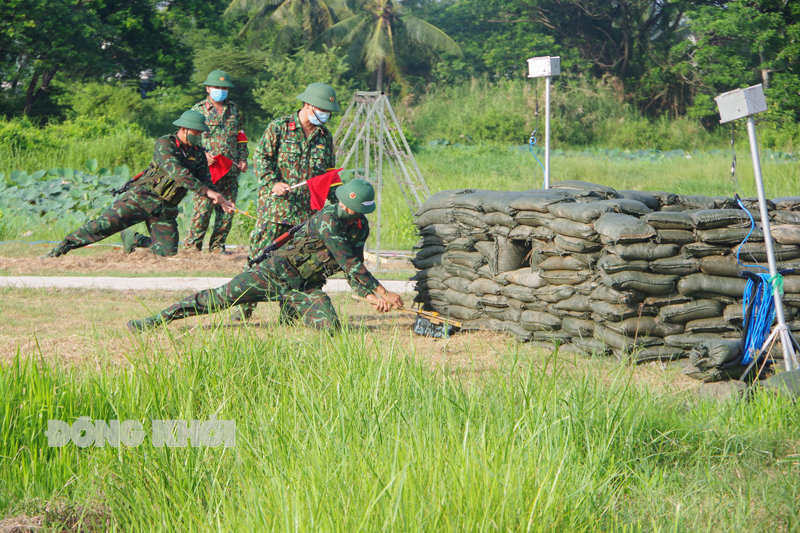 Thực hành đánh phá mục tiêu.