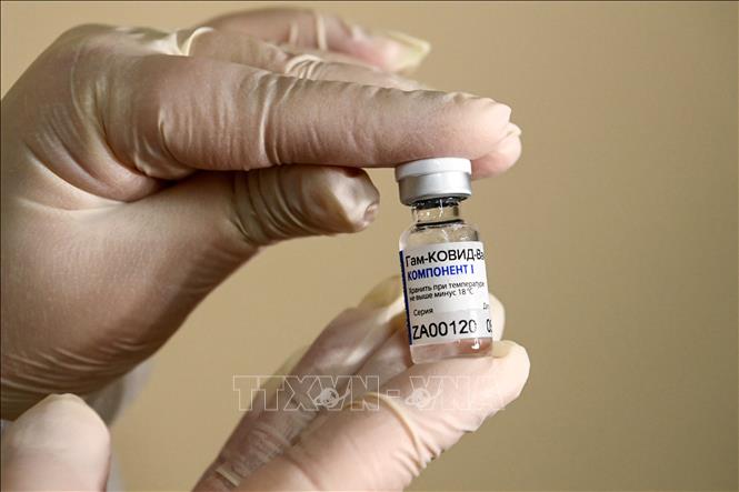 Vaccine ngừa COVID-19 Sputnik V của Nga. Ảnh: AFP/TTXVN