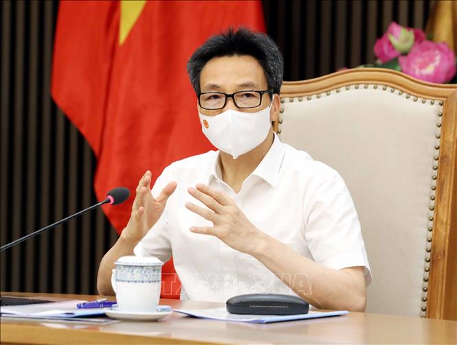 Phó thủ tướng Chính phủ Vũ Đức Đam phát biểu. Ảnh: Phạm Kiên/TTXVN