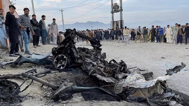 Hiện trường một vụ đánh bom ở Afghanistan. Nguồn: Reuters