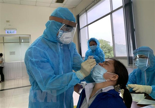 Tối 10-6-2021: Việt Nam ghi nhận thêm 59 ca mắc mới COVID-19 trong nước (Ảnh: Thanh Tùng/TTXVN)