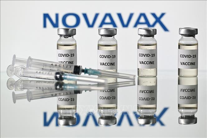 Vaccine phòng COVID-19 của hãng Novavax. Ảnh: AFP/TTXVN