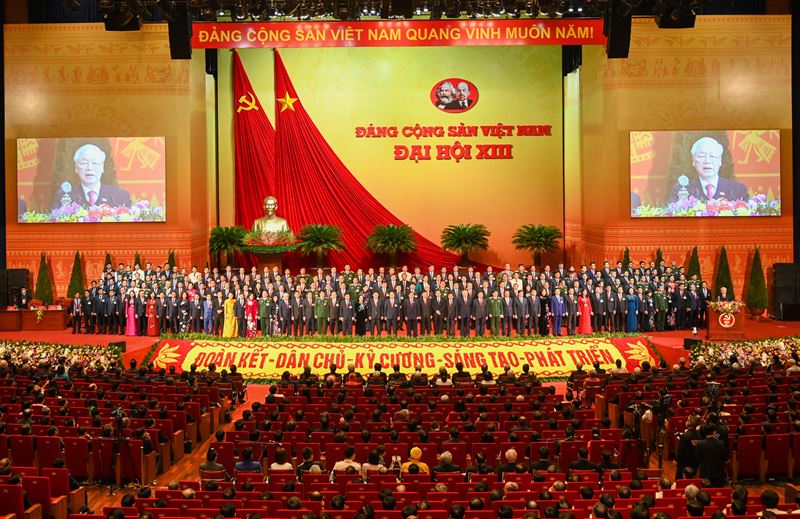 Đại hội đại biểu lần thứ XIII của Đảng Cộng sản Việt Nam từ ngày 25-1 – 1-2-2021 đã thành công tốt đẹp. Ảnh: Tư liệu