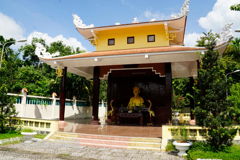 Đền thờ cụ Phan Văn Trị tại huyện Phong Điền, TP. Cần Thơ.