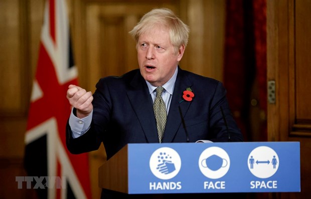 Thủ tướng Anh Boris Johnson. Ảnh: AFP/TTXVN