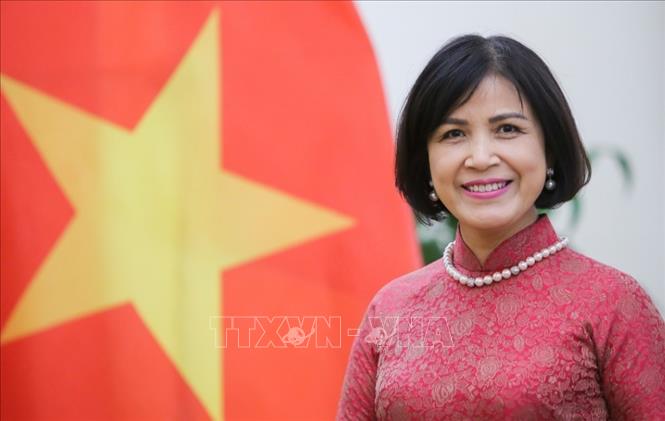 Đại sứ Lê Thị Tuyết Mai, Trưởng Phái đoàn đại diện thường trực Việt Nam bên cạnh LHQ, WTO và các tổ chức quốc tế khác tại Geneva. Ảnh: TTXVN