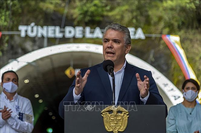 Tổng thống Colombia Ivan Duque. Ảnh: AFP/TTXVN