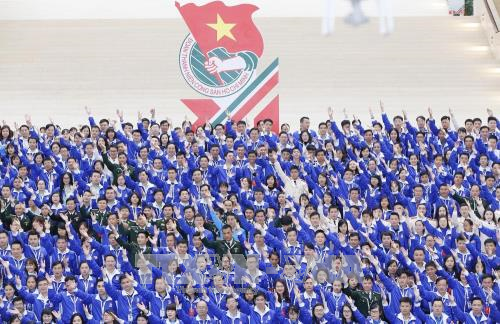 Đề xuất rút ngắn nhiệm kỳ Đại hội Đoàn toàn quốc lần thứ XII còn 4 năm Đại hội Đại biểu toàn quốc Đoàn Thanh niên Cộng sản Hồ Chí Minh lần thứ XI. Ảnh: TTXVN