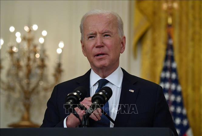 Tổng thống Mỹ Joe Biden sẽ không tham dự Olympic Tokyo. Ảnh: AFP/TTXVN