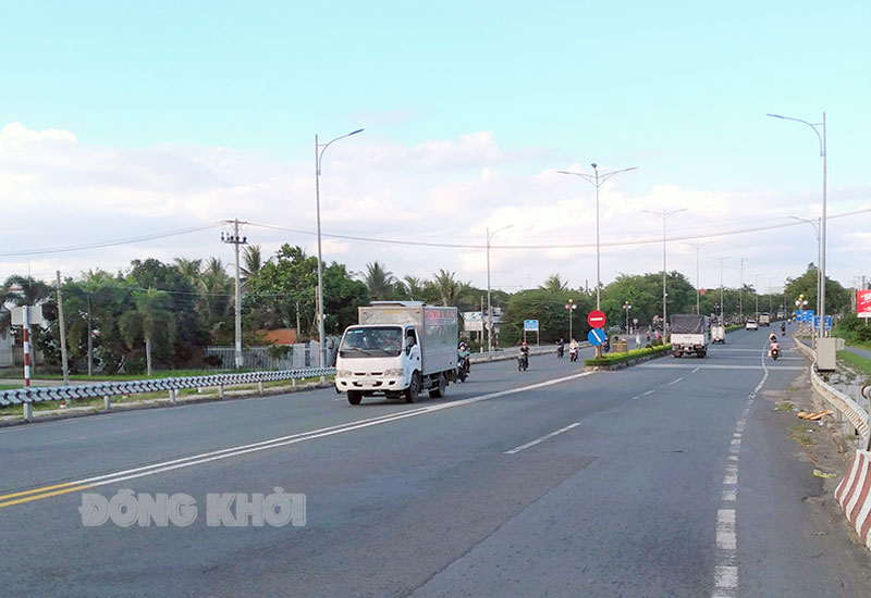 Đảm bảo an ninh trật tự địa bàn xã Bình Phú tạo thuận lợi, thông thoáng giao thông trên cầu Hàm Luông.