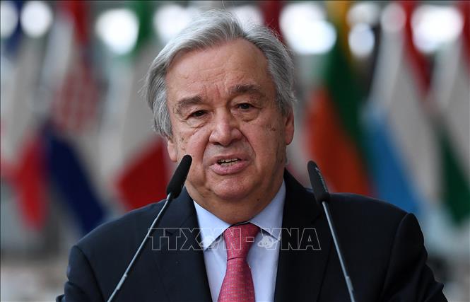 Tổng thư ký LHQ Antonio Guterres. Ảnh: AFP/TTXVN