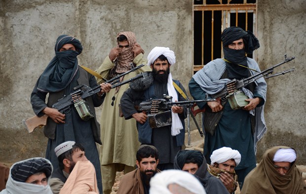 Các tay súng Taliban tại Afghanistan. Ảnh: AP