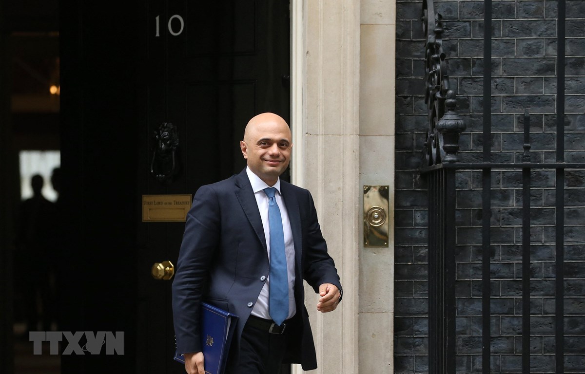 Bộ trưởng Bộ Y tế Anh Sajid Javid. (Ảnh: AFP/TTXVN)