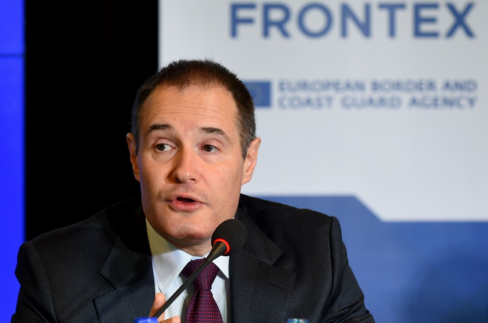 Giám đốc điều hành Cơ quan bảo vệ biên giới Liên minh châu Âu (Frontex), ông Fabrice Leggeri. Ảnh: AFP