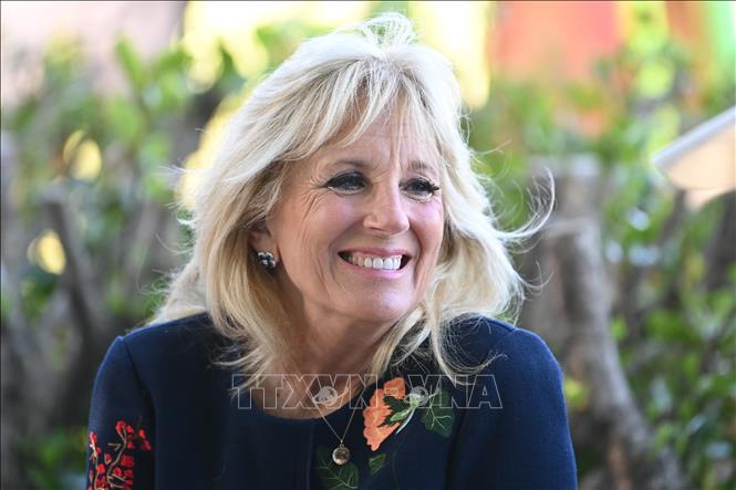 Đệ nhất phu nhân Mỹ Jill Biden. Ảnh: AFP/TTXVN