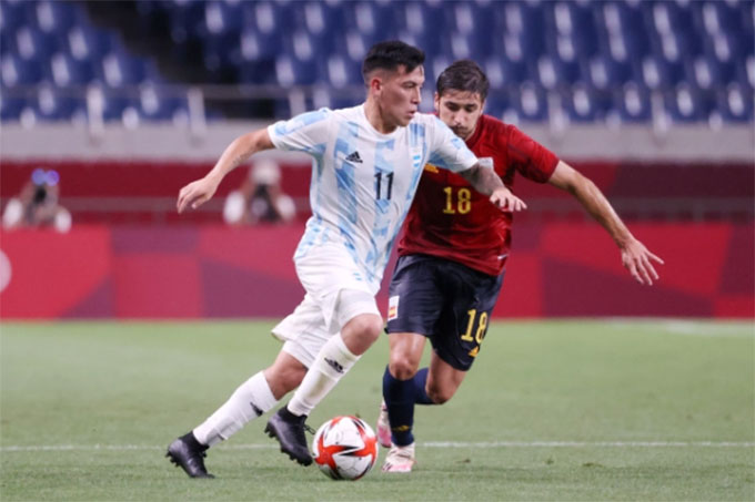 U23 Argentina đã bị loại sau trận hòa U23 Tây Ban Nha