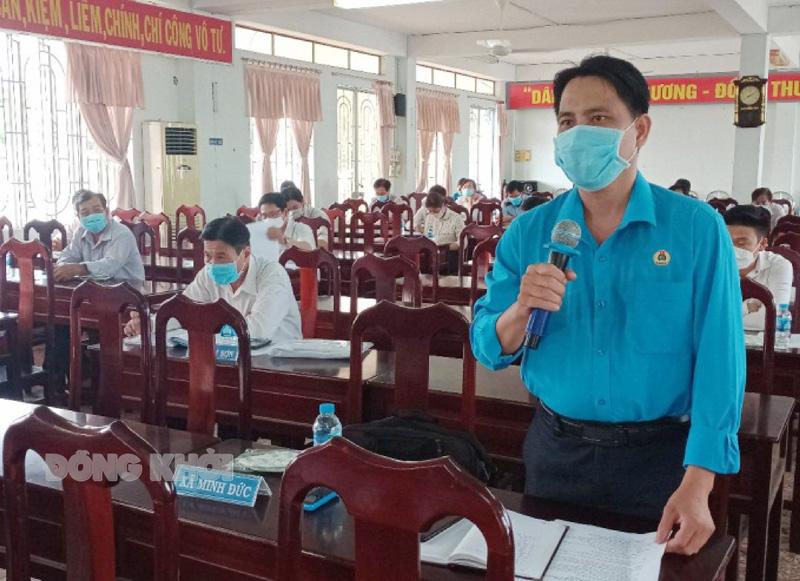Các đại biểu tham dự và thảo luận tại cuộc họp. Ảnh: Ngọc Vũ.